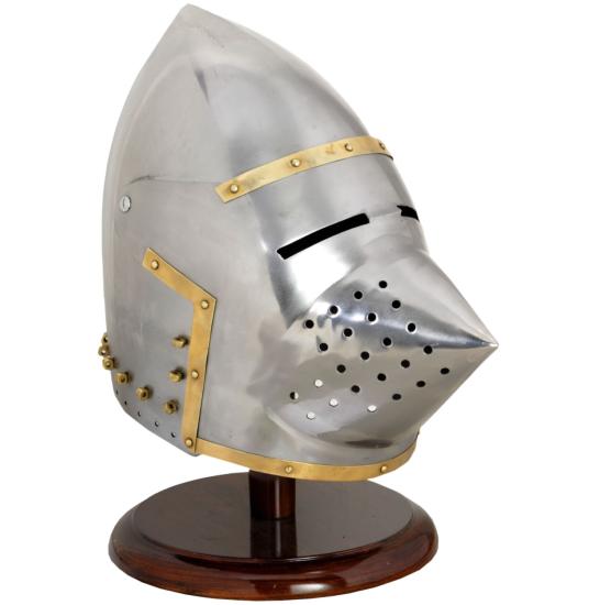 Code: S5520 Replica Pigface Basinet Helmet with Stand 