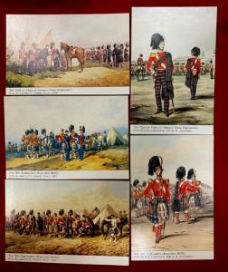 72nd & 78th Highlanders Postcards