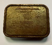 WW2 British RAF Emergency Flying  Dinghy Ration Tin