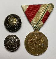 WW1 Austrian Defence Of Tirol 1914-1918 Medal