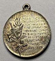 British Boer War Commemorative Fob Medal