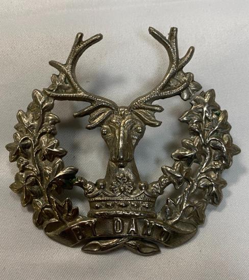 WW2 British Gordon Highlanders Cap Badge