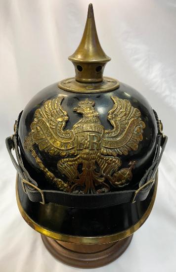 WW1 German Prussian Ersatz Tin Pickelhaube