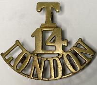 WW1 T14 London Shoulder Title