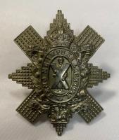 WW1 Black Watch Cap Badge