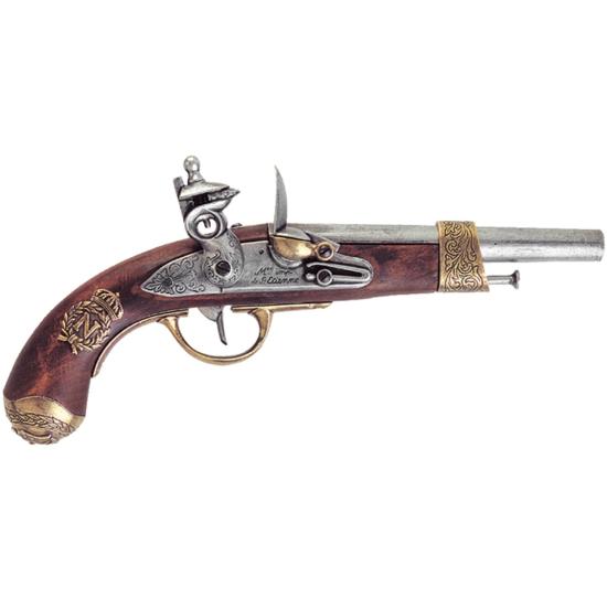 Code: G1063 Replica Napoleon pistol manufactured by Gribeauval France 1806