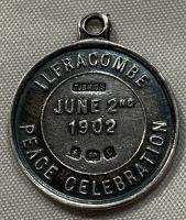 Ilfracombe Boer War 1902 Tribute Medal