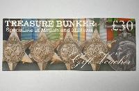 Treasure Bunker £30 Gift Voucher