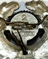 WW2 German Army Visor Cap Wreath & Cockade