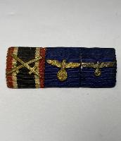 WW2 German Three Medal Ribbon Bar