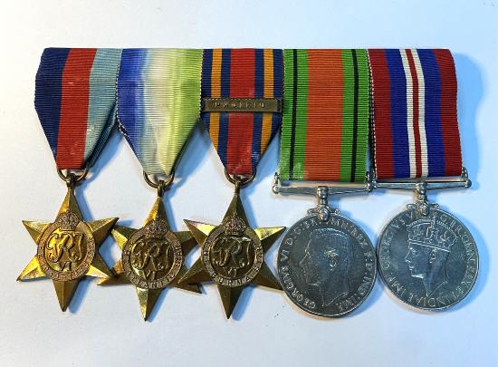 WW2 British Medal Group 