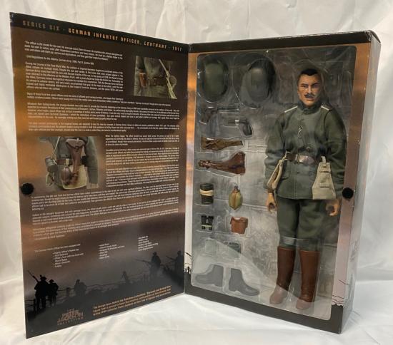 1/6 Scale Sideshow Bayonets & Barbed Wire World War I German Infantry Officer Leutnant 1917