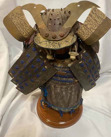 Miniature suit of Japanese Samurai Armour