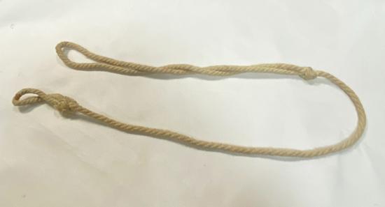 WW2 British White Pistol Lanyard