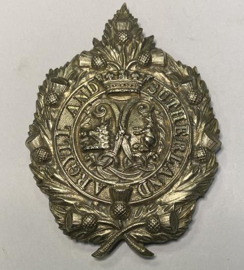 Argyll And Sutheriand Highlanders Cap Badge