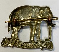 Victorian 19th P.W.O. Hussars Cap Badge