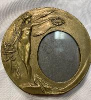 WW1 Brass Memorial Photo Frame