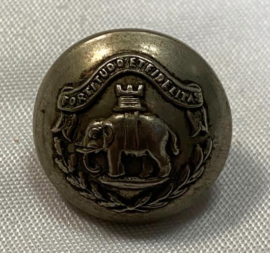 Victorian 1st Dumbartonshire Rifle Volunteers Epaulette Button