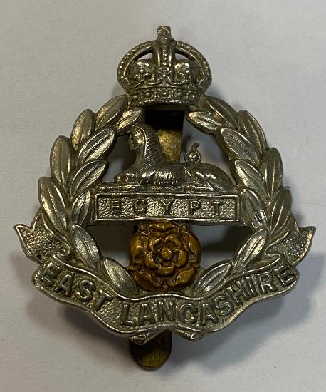 WW2 British East Lancashire Regiment Cap Badge