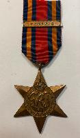 WW2 British Burma Star With Pacific Clasp