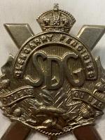 WW2 Canadian (Glengarry Fencibles) Stormont Dundas Glengarry Highlanders Cap Badge