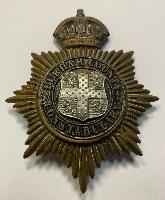 WW2 British Durham County Constabularly Helmet Plate