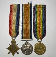 WW1 British Trio To Cameron Highlanders